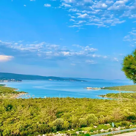 House With Sea And Mountain View In Karaburun * İzmir